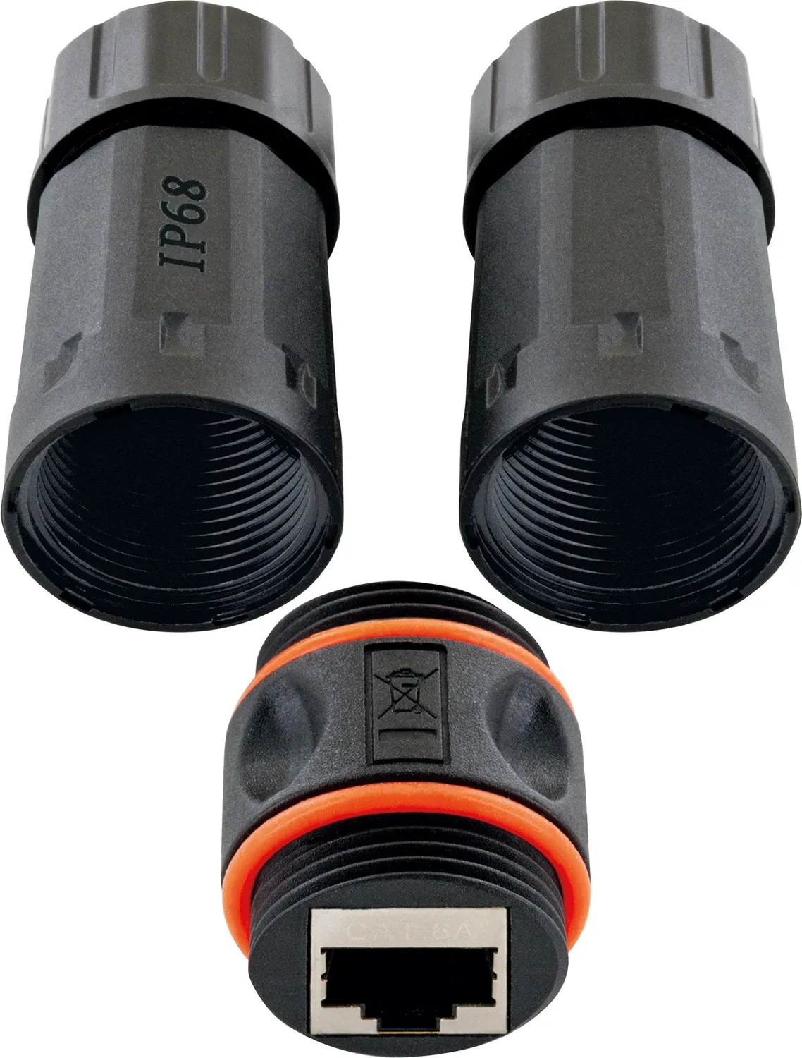 Schwaiger giunto rete Cat 6A RJ45 IP68 esterno