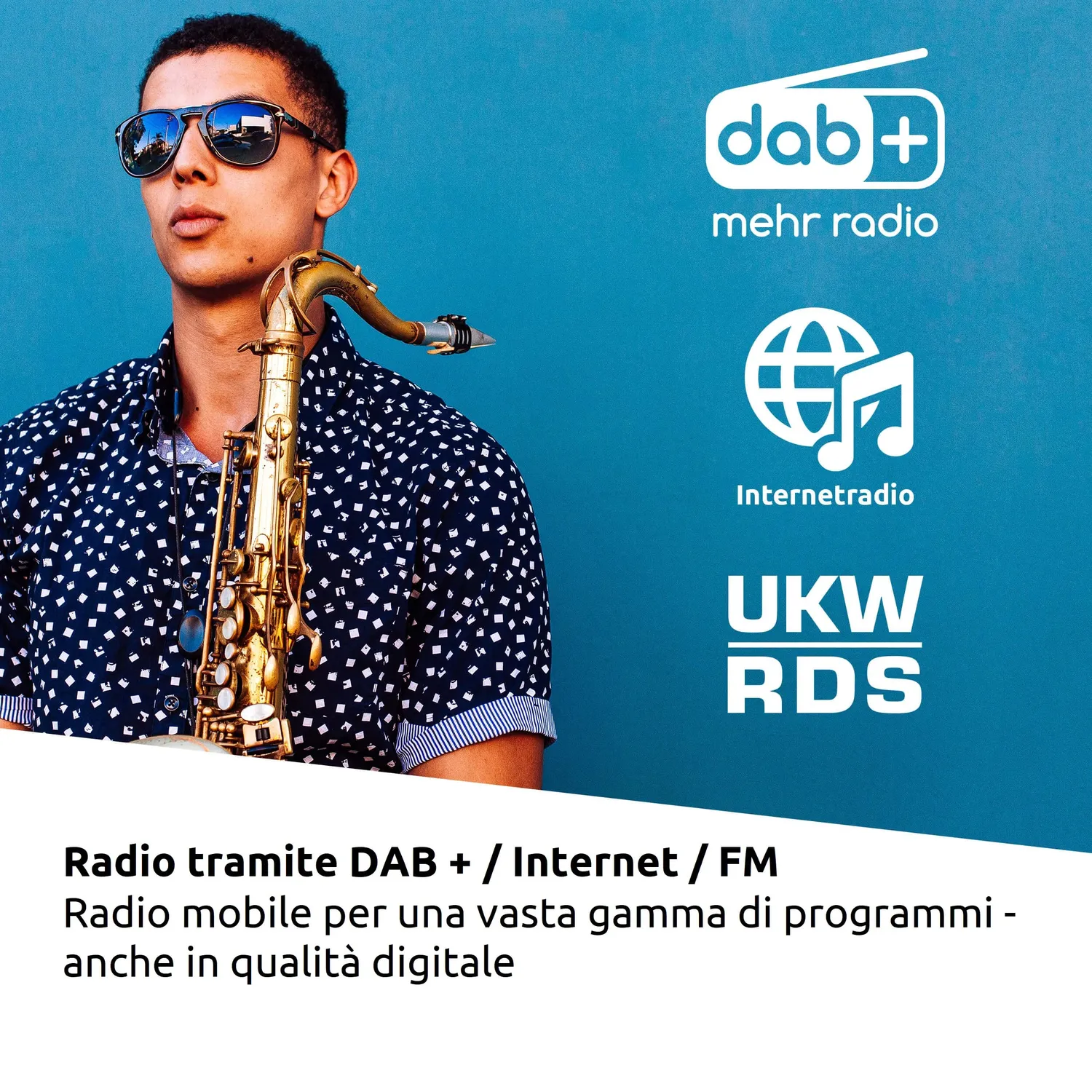 TechniSat Viola 2 C IR Radio Internet DAB+ WLAN Batteria