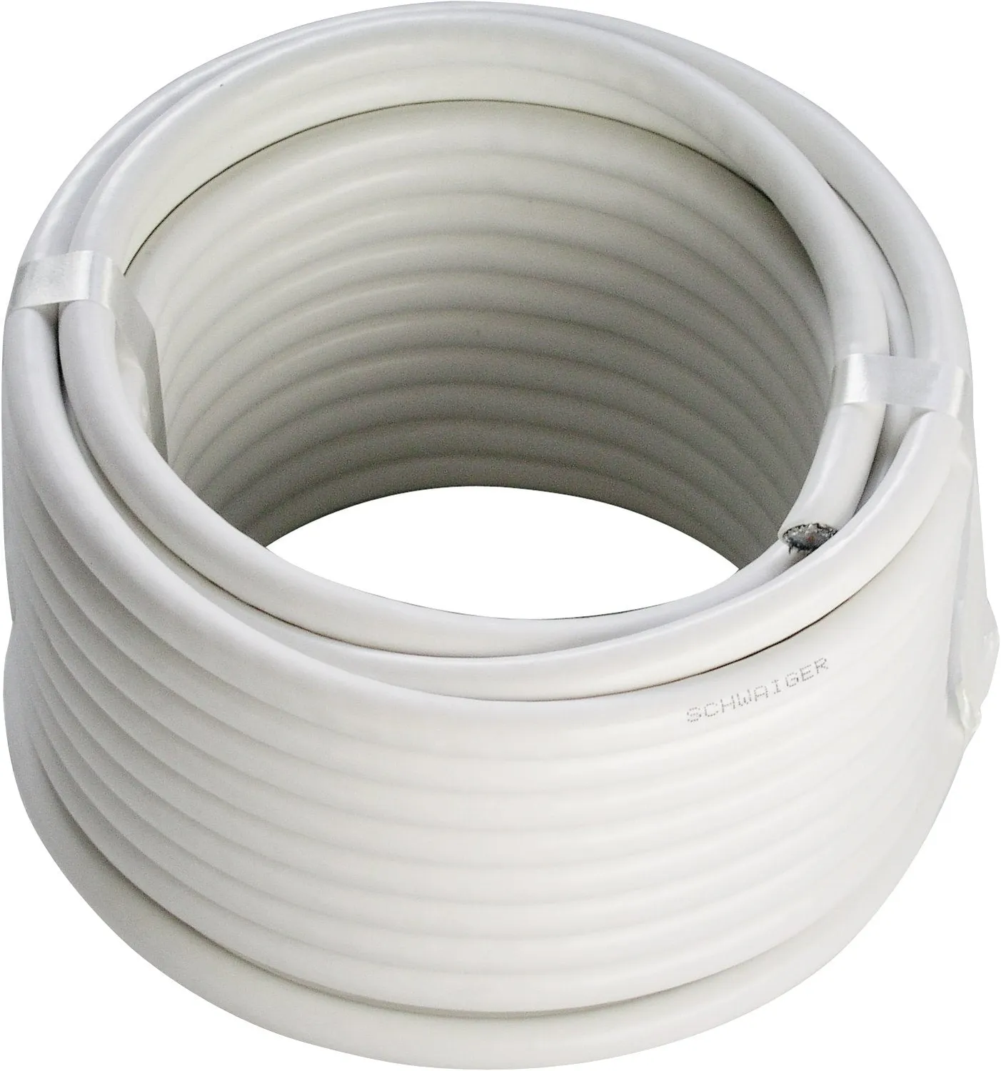 Schwaiger cavo coassiale SAT 90 dB 20 m bianco matassa