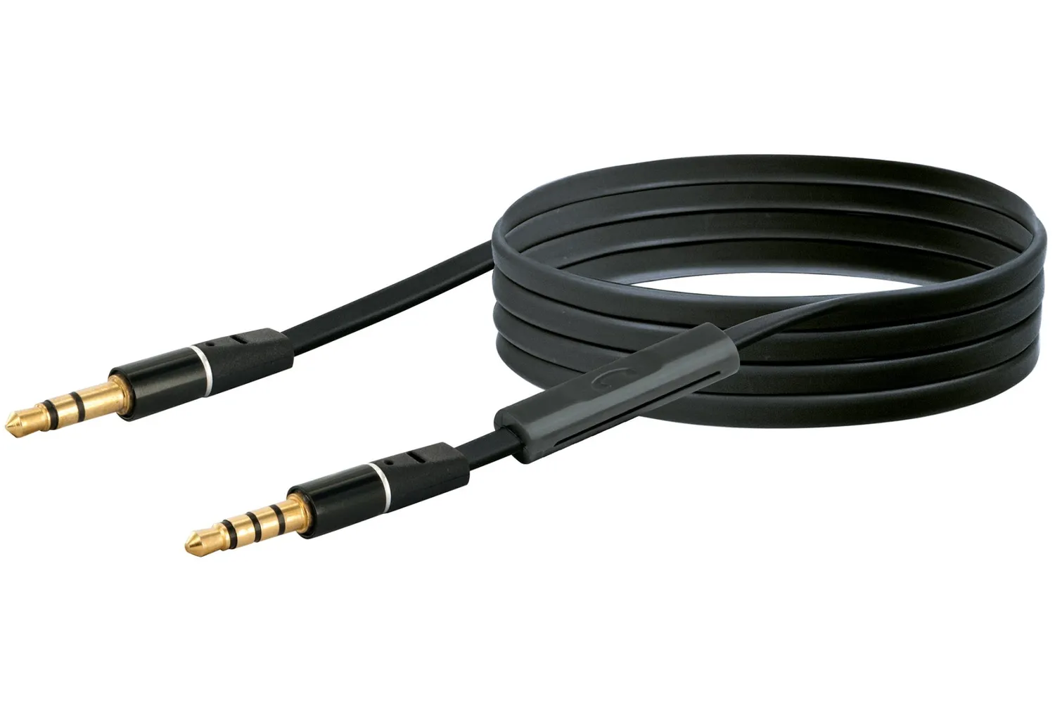 SCHWAIGER Cuffie On-Ear Jack 3,5 mm Nere con Microfono