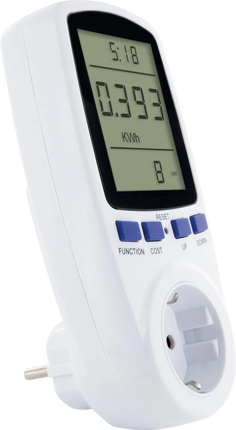 SCHWAIGER misuratore consumi energia con display