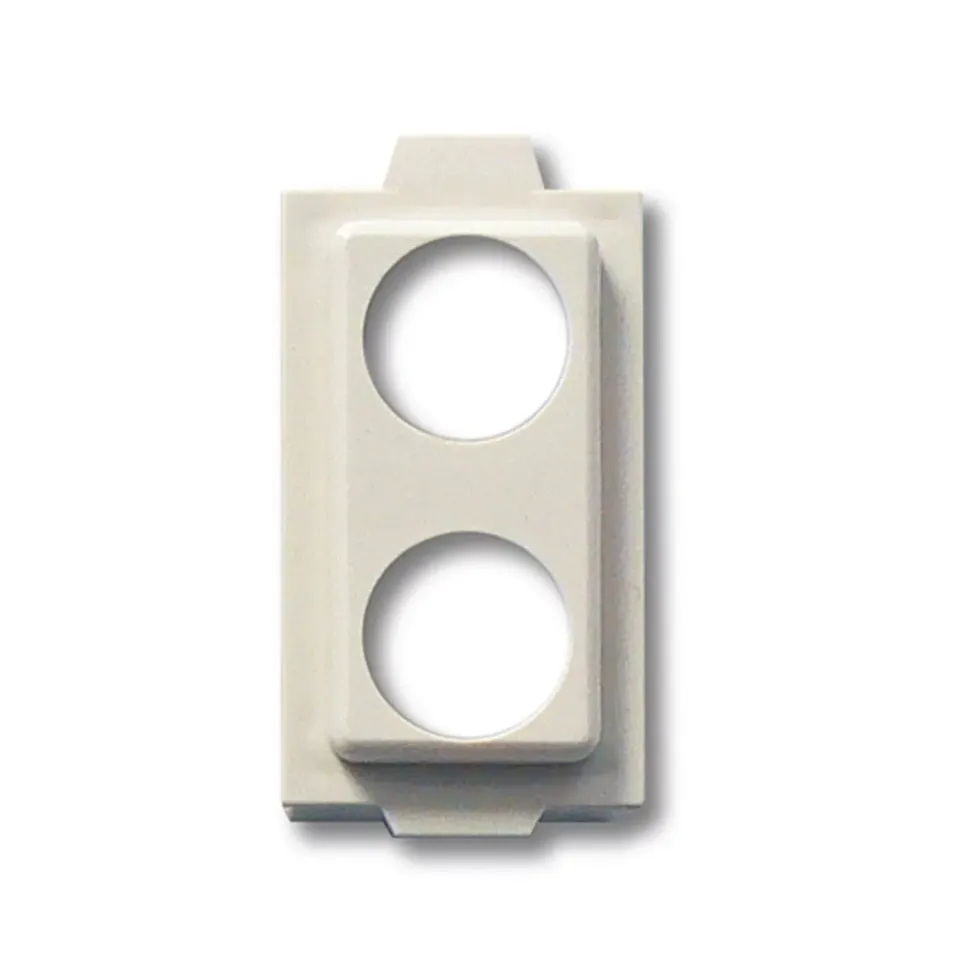 Fracarro BT-MA2 adattatore avorio 2 fori per PDM