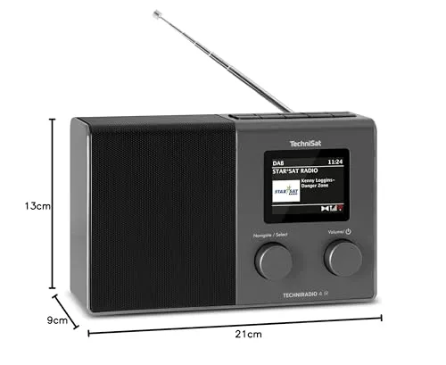 TechniSat TECHNIRADIO 4 IR Radio Internet Mono Nera