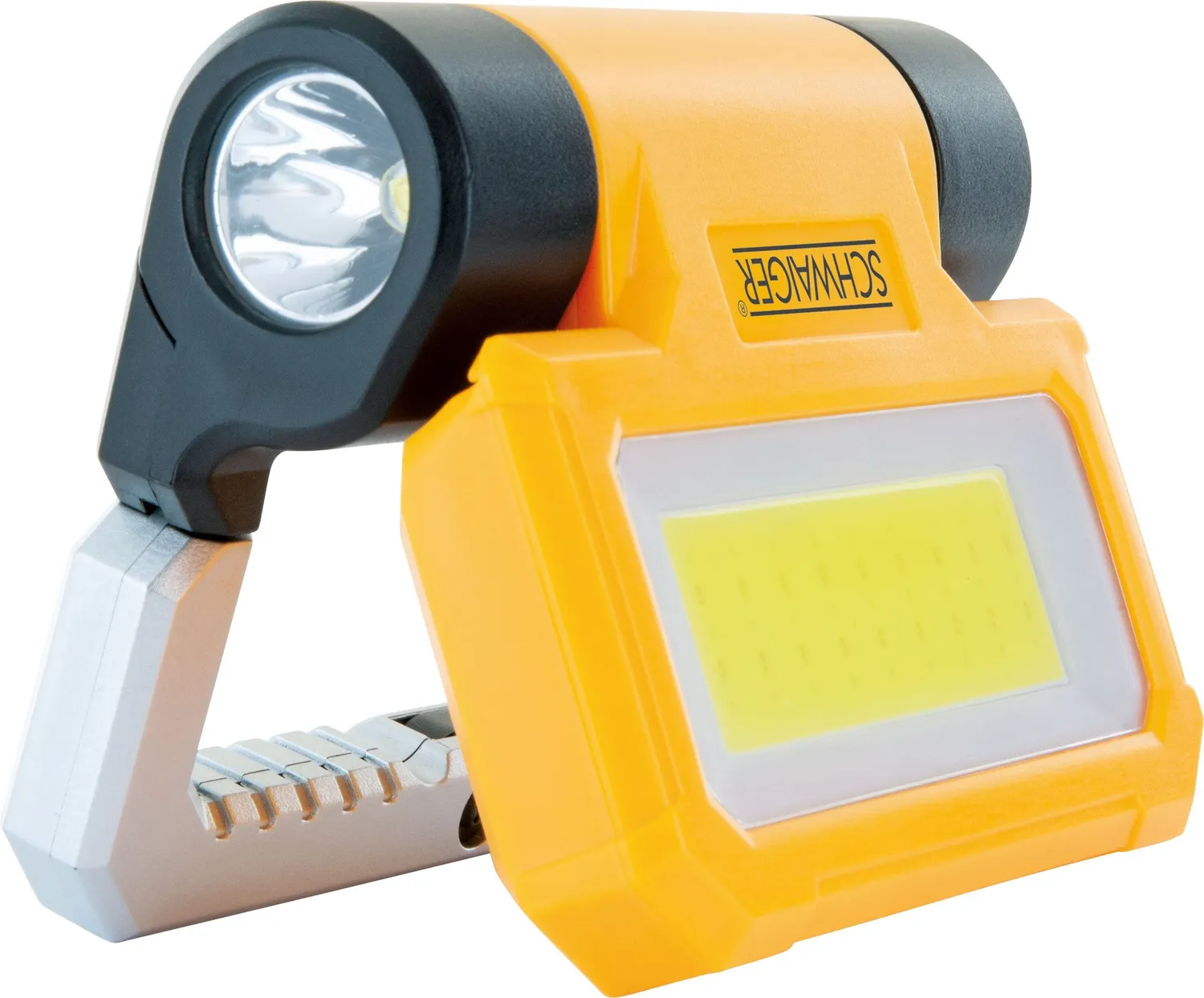 Schwaiger Lampada Lavoro LED 2in1 ricaricabile 300lm