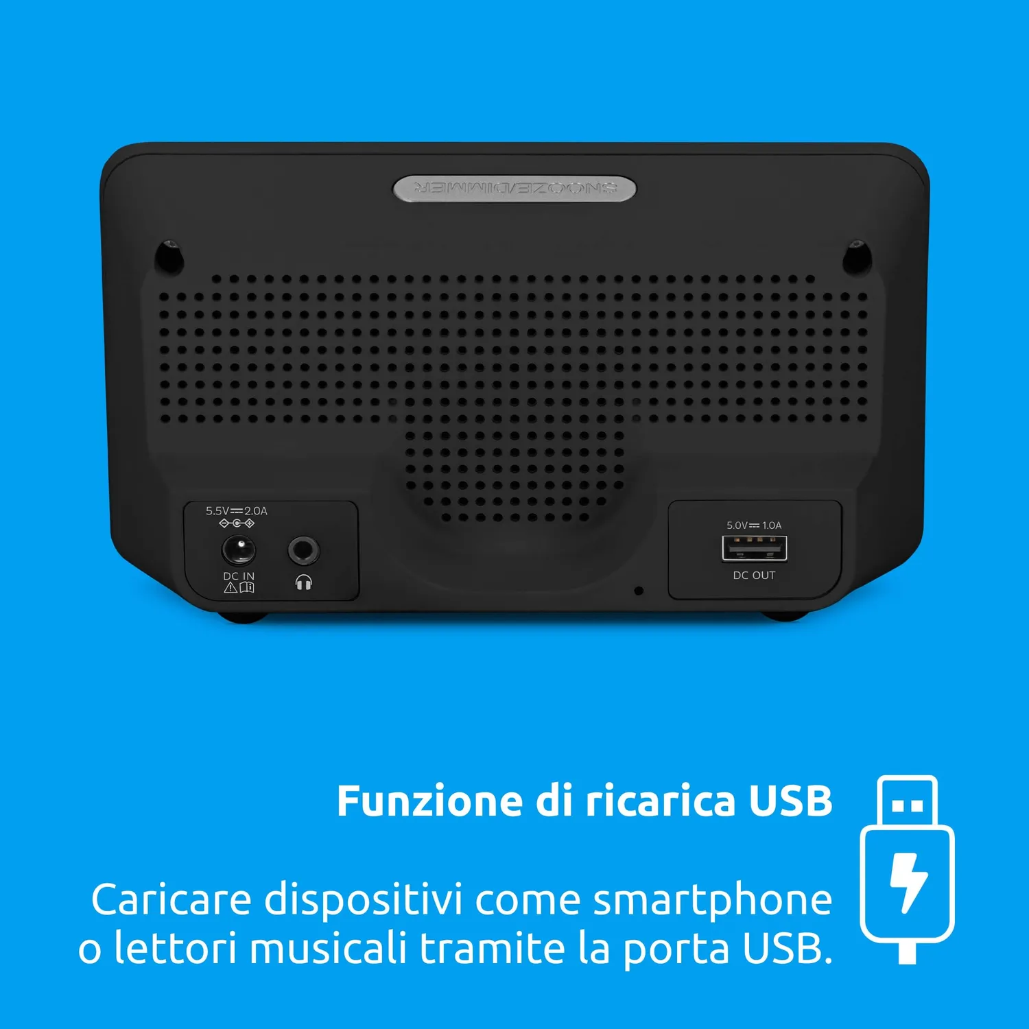 TechniSat DIGITRADIO 50 SE Radiosveglia DAB+ FM Nera 1,5W