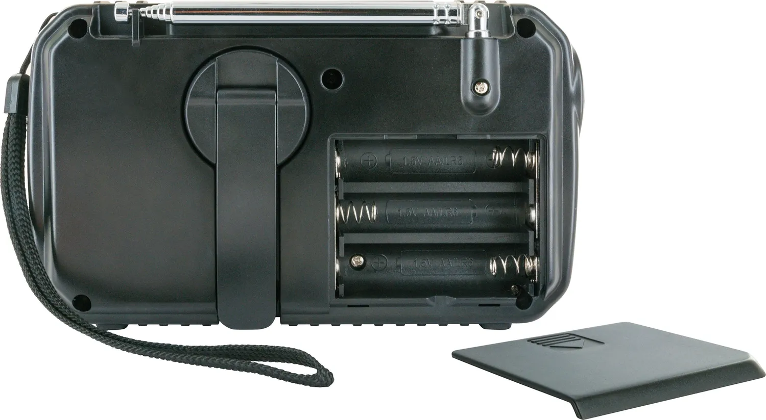 Schwaiger radio FM esterno solare torcia power bank SOS