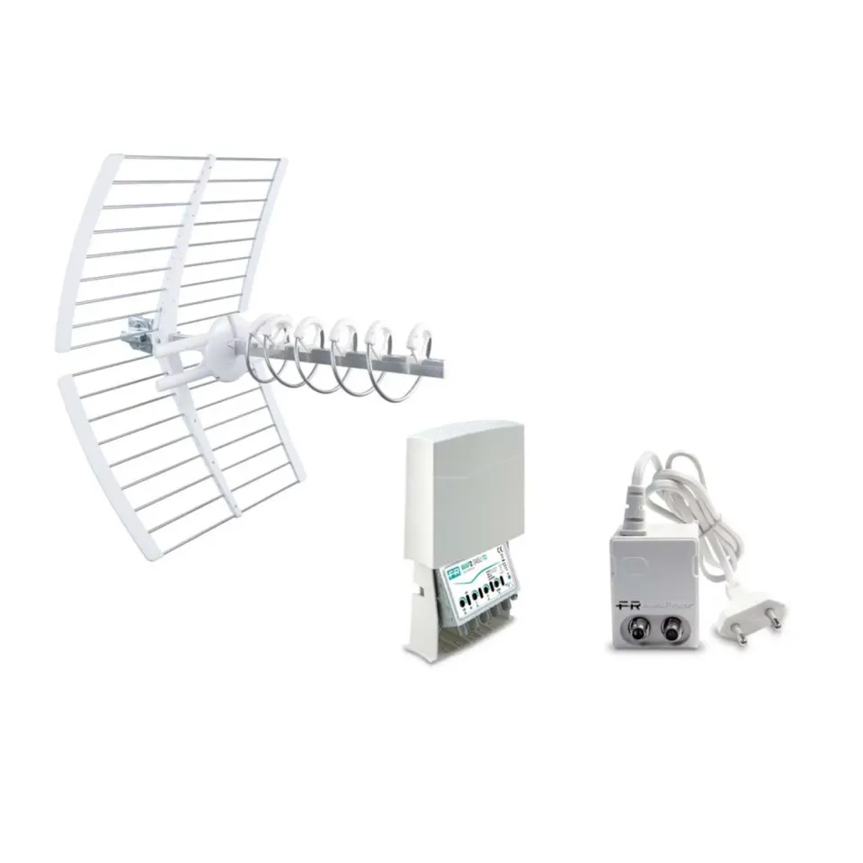 Fracarro KIT 10 5G T2 kit antenna TV ELIKA amplificatore