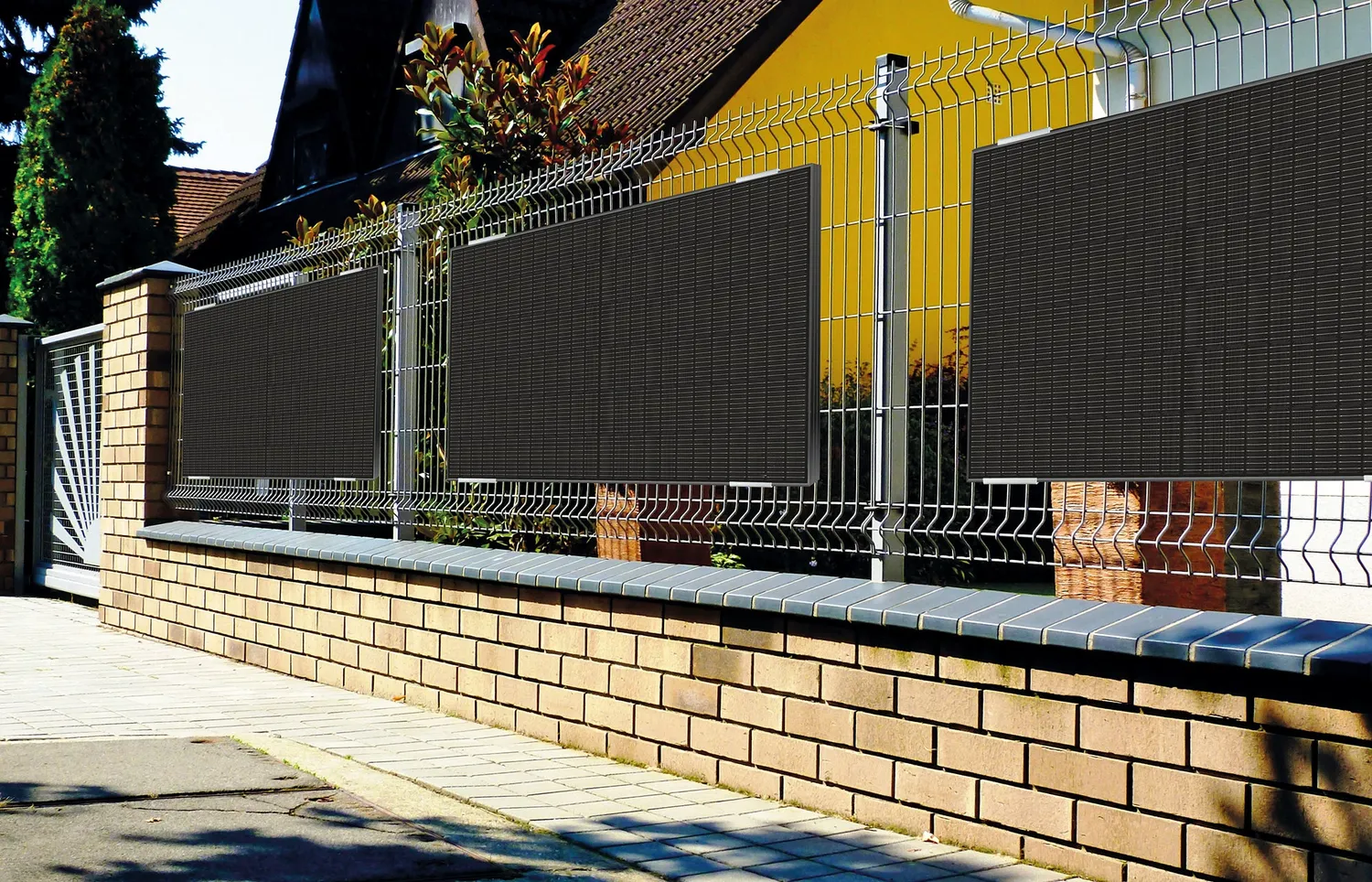 SCHWAIGER Staffa rete recinzione modulo solare 30 mm