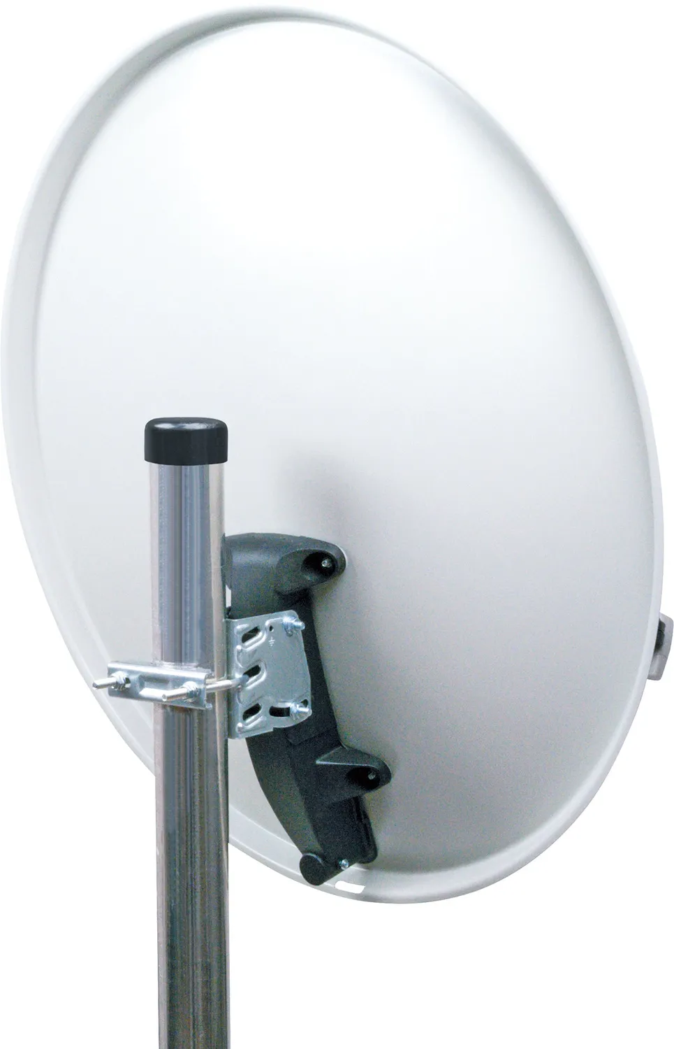 SCHWAIGER Parabola Acciaio 55 cm Grigio Chiaro