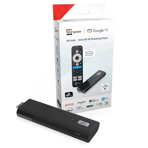 TELE System UP Stick Chiavetta Google TV 4K 32GB Dolby Vision