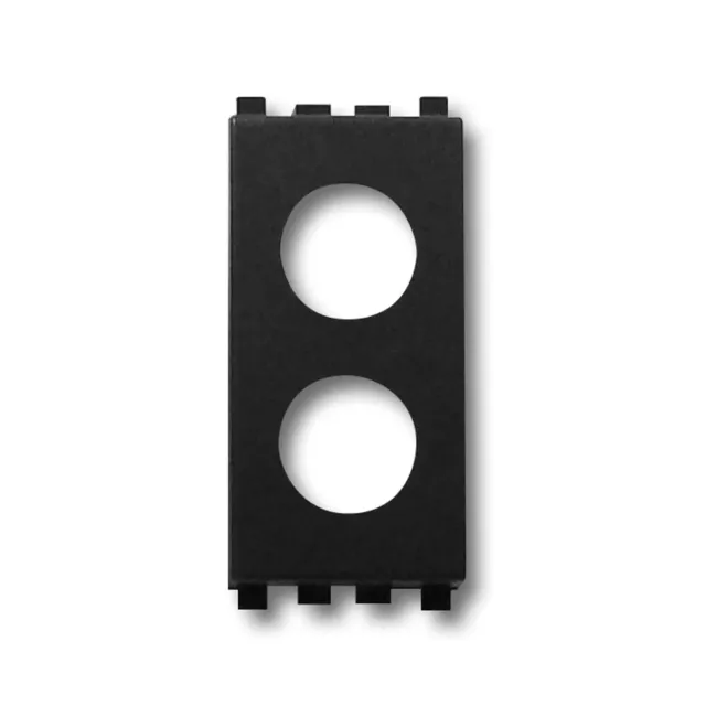 Fracarro VI-ARK2-B adattatore Arke nero 2 fori
