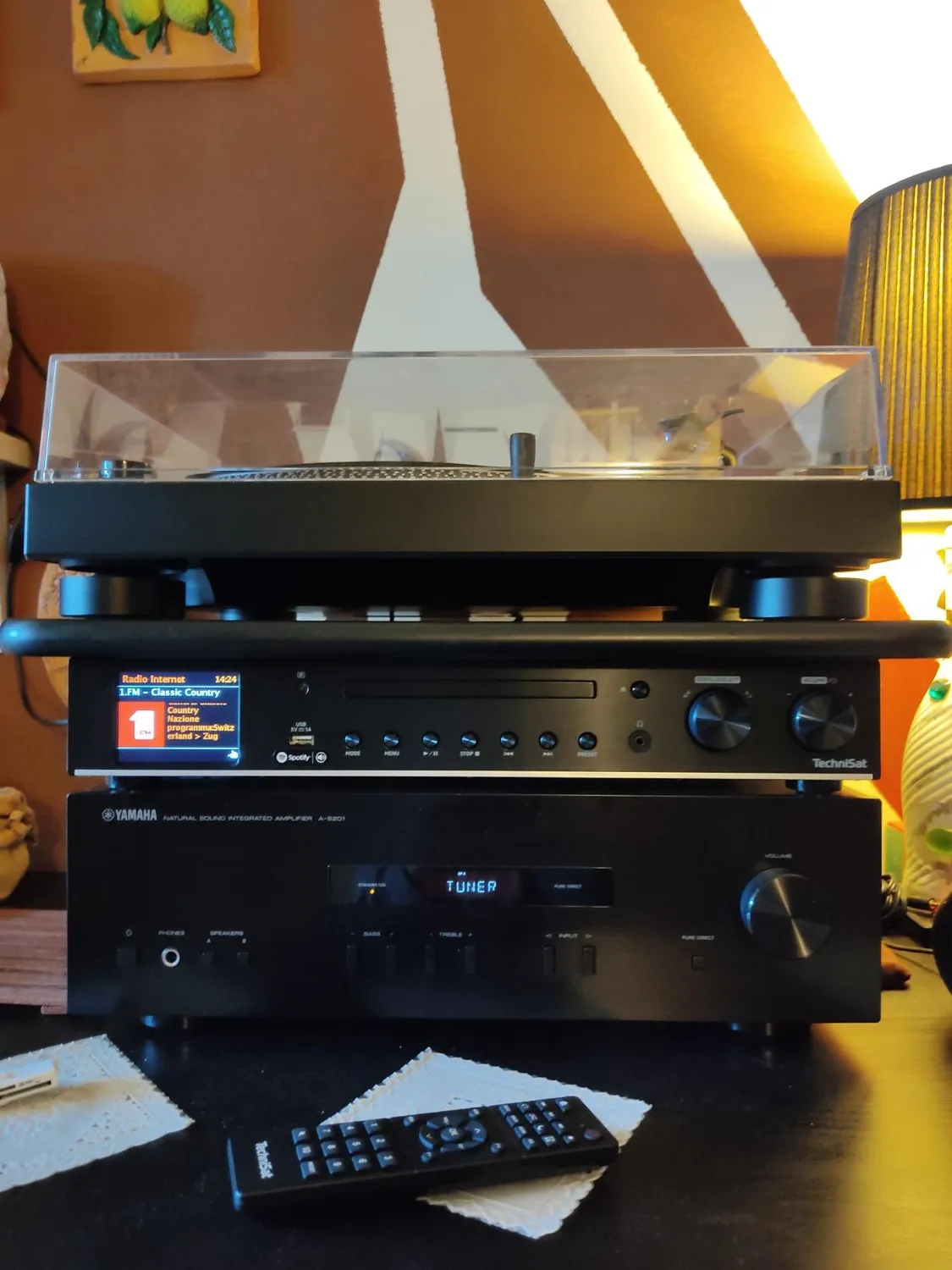 TechniSat DIGITRADIO 143 CD sintonizzatore HiFi nero