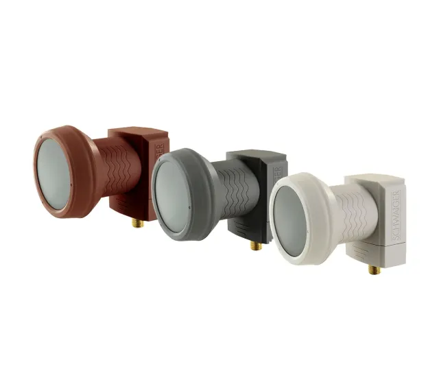 Schwaiger Sun Protect LNB single satellitare antracite