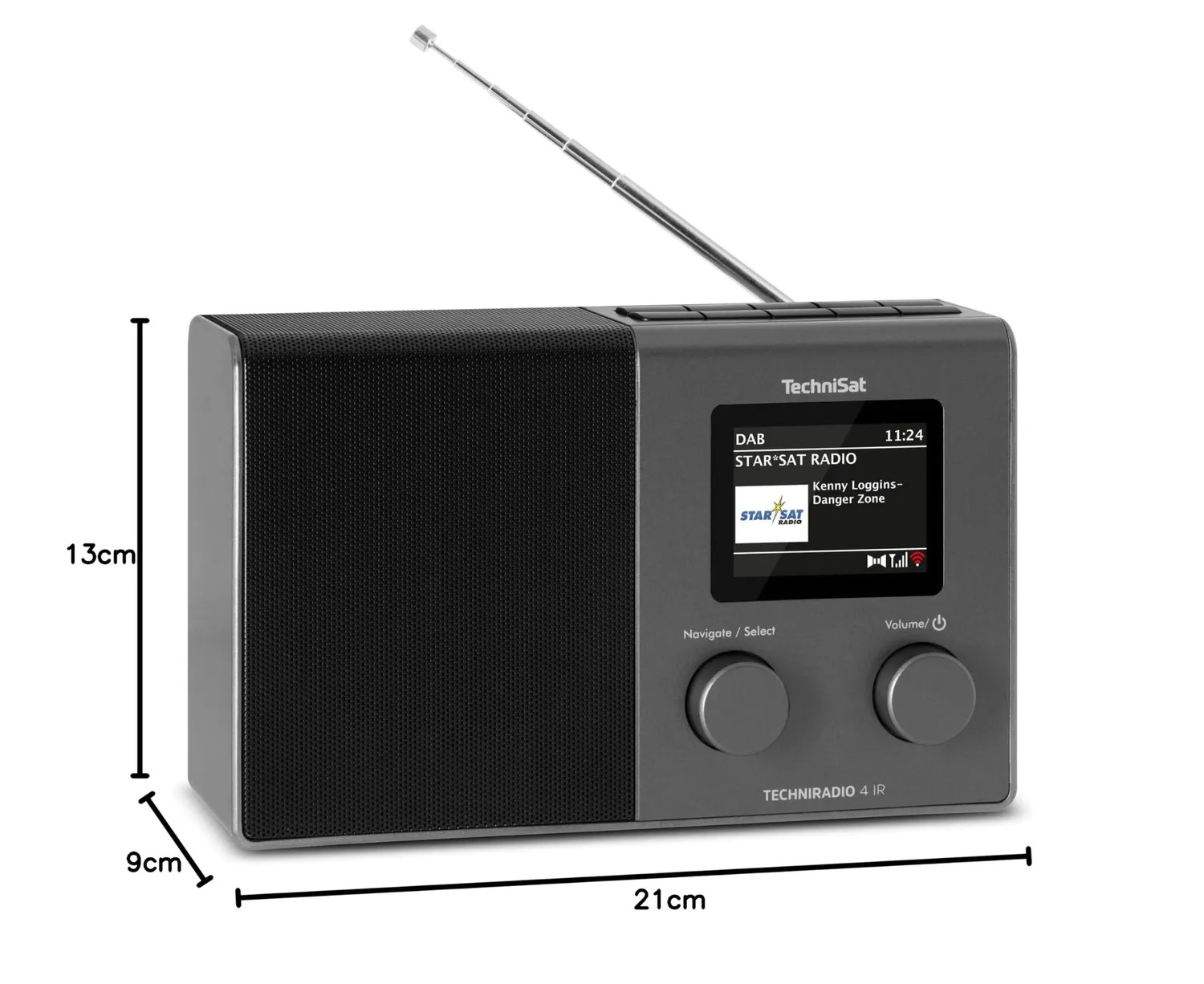 TechniSat TECHNIRADIO 4 IR Radio Internet Mono Nera