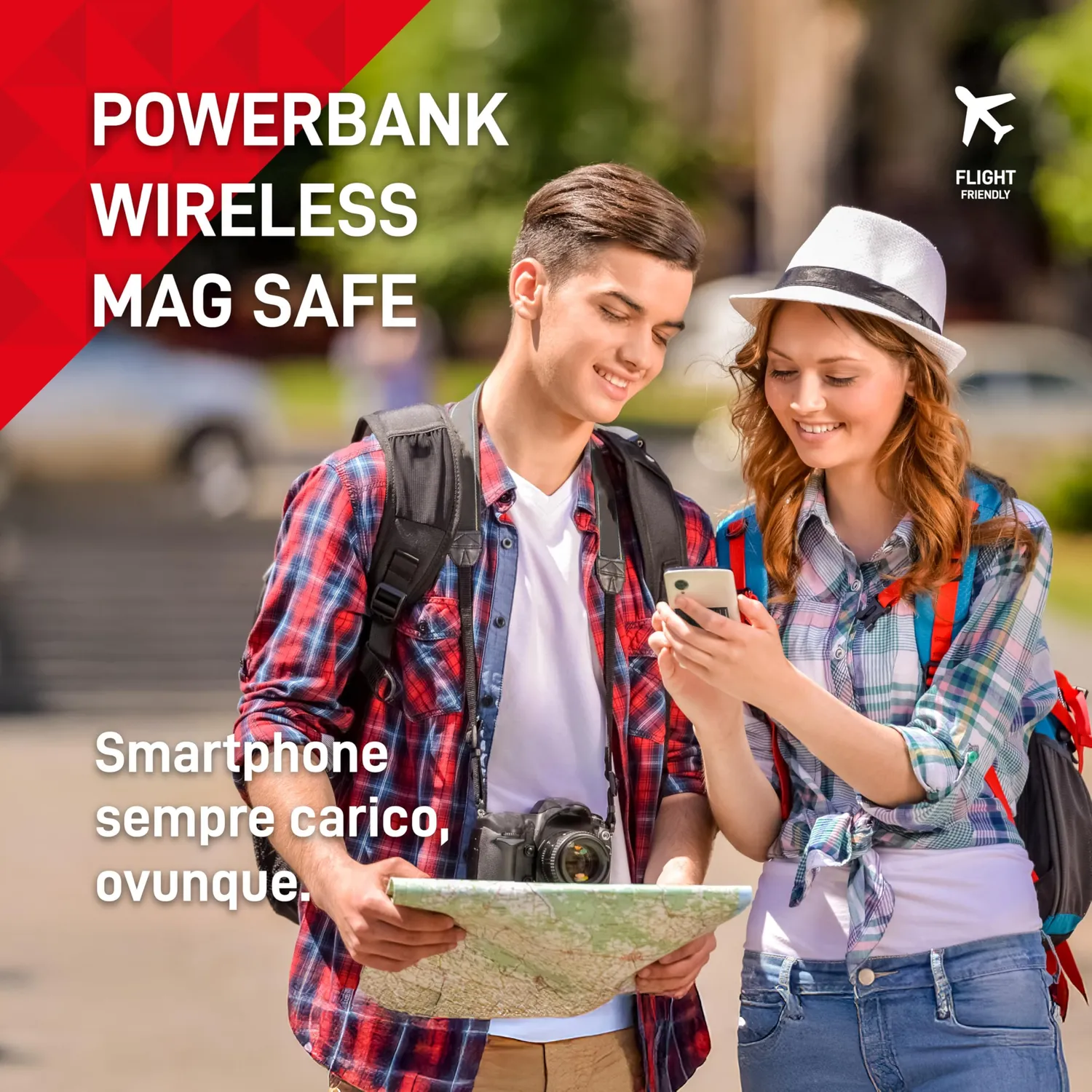 Tele System TSPB005 power bank MagSafe 5000mAh ultrasottile