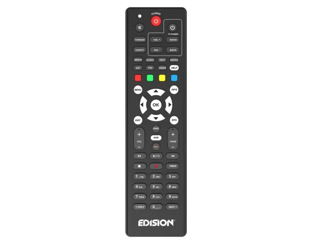 Edision EDI-RCU 3 Learn OS Telecomando universale 2in1 TV decoder