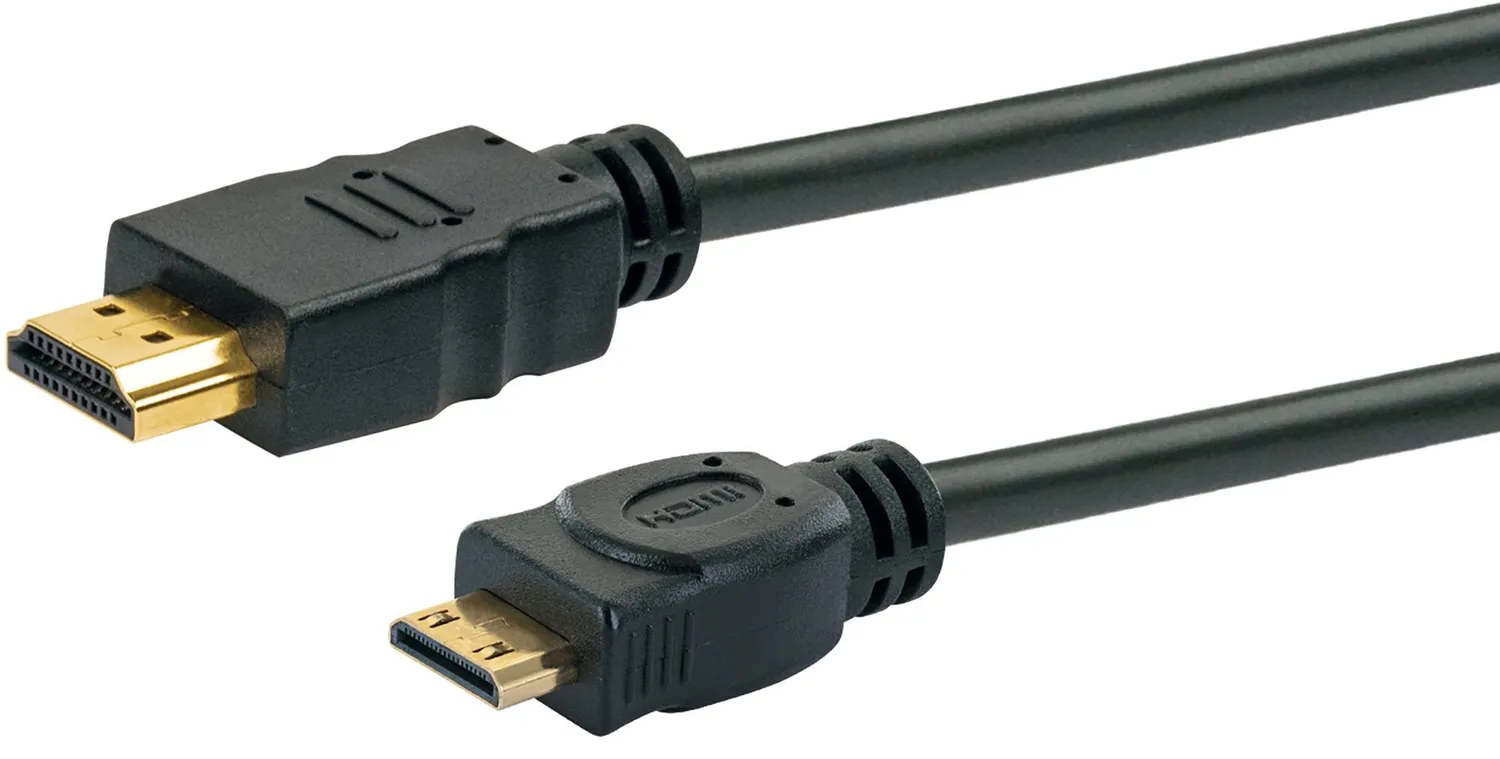 SCHWAIGER cavo HDMI mini HDMI 1,5 m Ultra HD