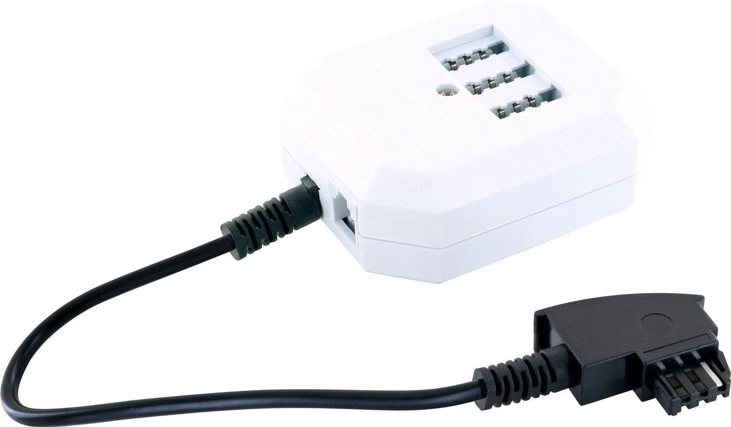 Schwaiger Sdoppiatore Telefonico TAE 4 Vie 0,2 m