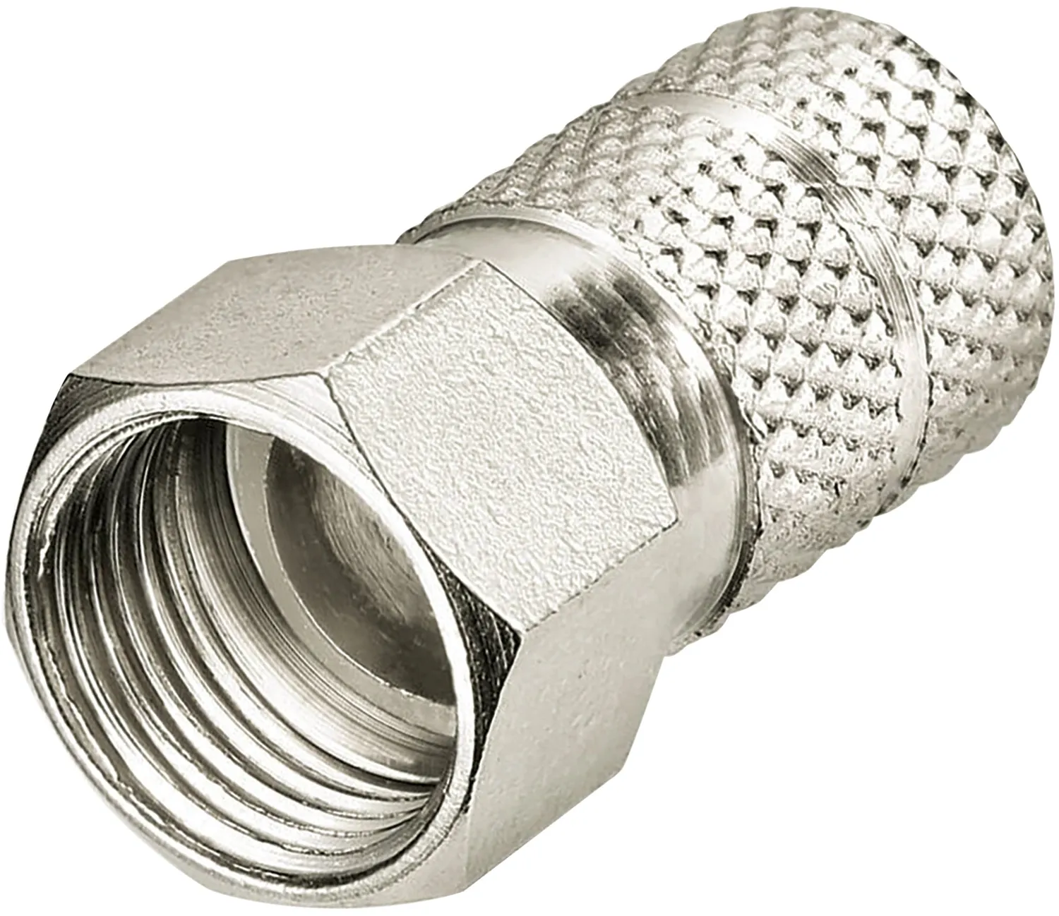 Schwaiger set 3 connettori F 8 mm cavo coassiale
