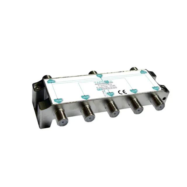 Fracarro TAPS616 derivatore 6 vie 16dB TV SAT