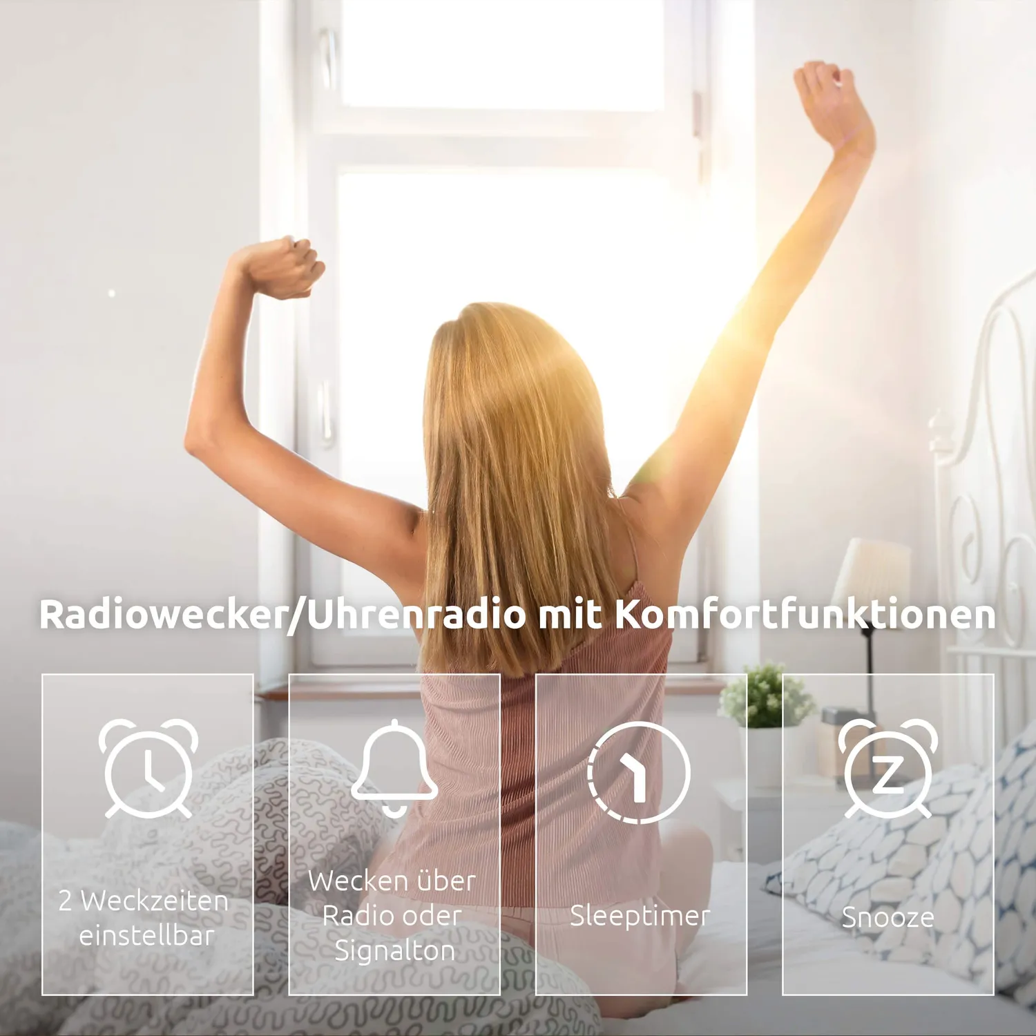 Technisat DigitRadio 30 radio doccia DAB+ bianca IPX5