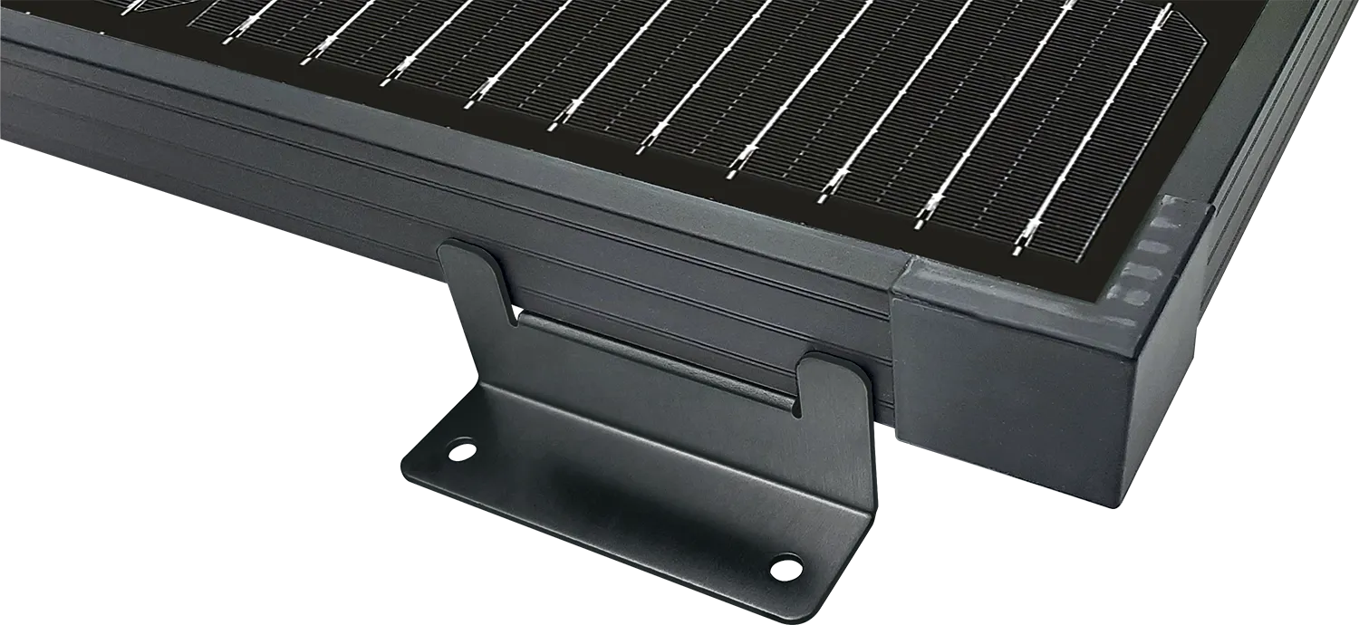 SCHWAIGER Z-Bracket set fissaggio solare tetto piano 4 pezzi