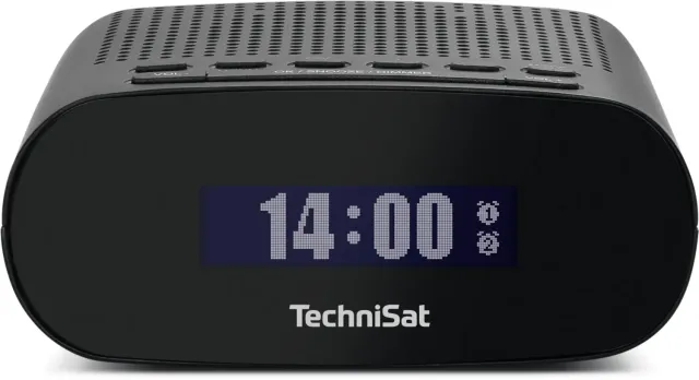 TechniSat TechniRadio 50 Radiosveglia DAB+ FM Nera
