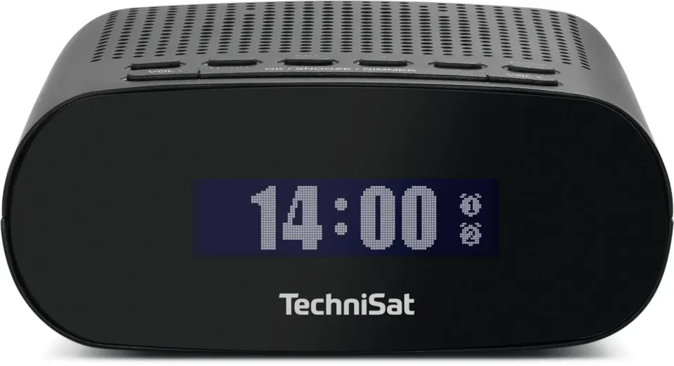 TechniSat TechniRadio 50 Radiosveglia DAB+ FM Nera