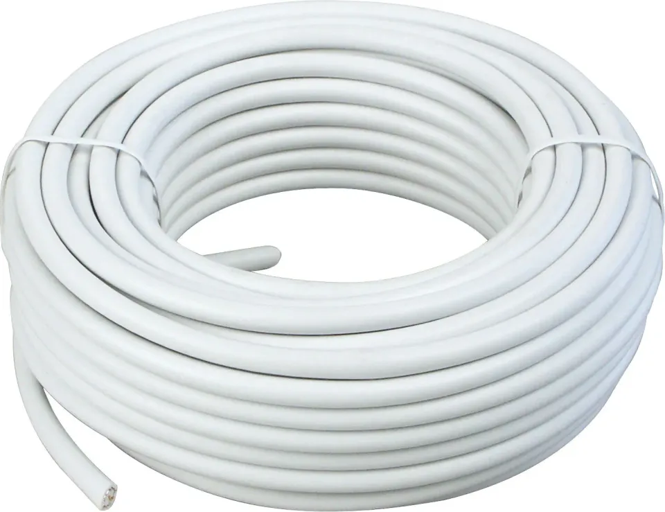 Schwaiger cavo coassiale SAT 75 dB 10m bianco