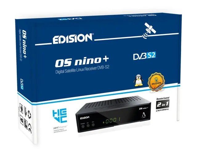 Edision OS NINO+ ricevitore sat Full HD Linux