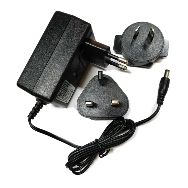 Fracarro PSU1220JA alimentatore 12V 2A jack 2,5 mm multi-spina