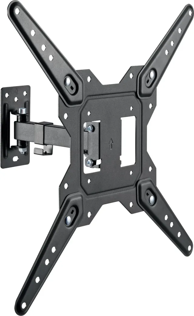 Schwaiger supporto TV 23-55 pollici snodato nero