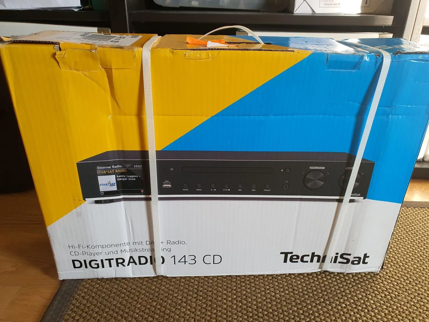 TechniSat DIGITRADIO 143 CD sintonizzatore HiFi nero