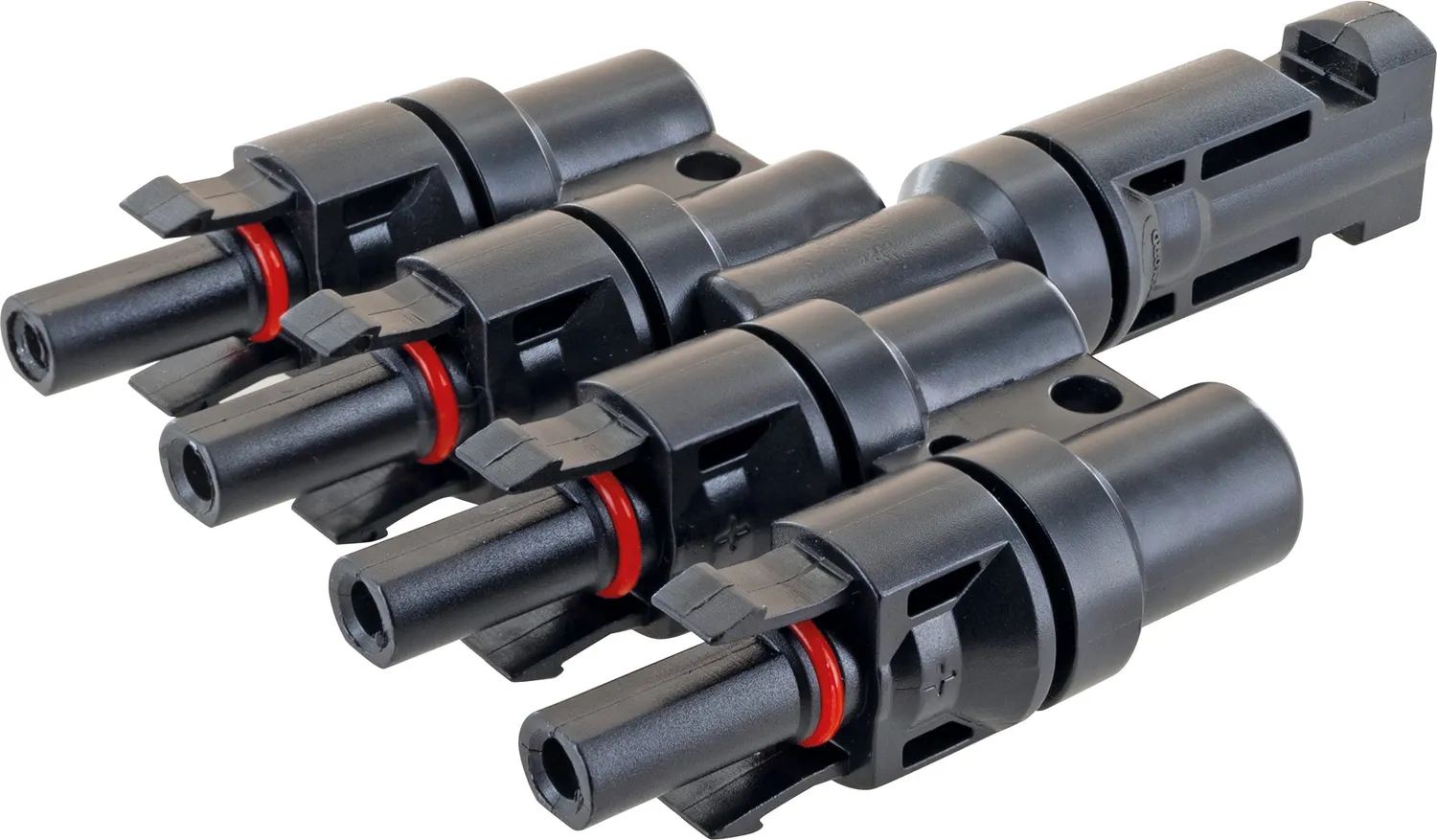 Schwaiger Adattatore Solare 4in1 IP67 Nero 2 Pezzi