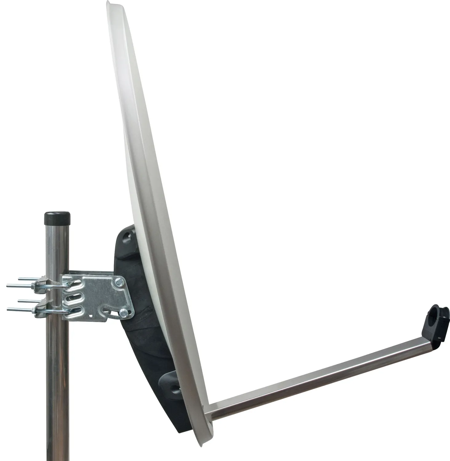 Schwaiger Antenna parabolica offset acciaio 75 cm grigio chiaro