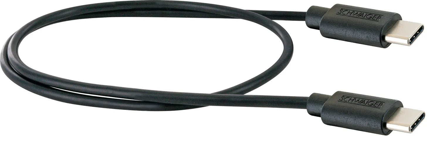 Schwaiger Cavo USB-C USB-C 0,5 m Nero 10 Gbps
