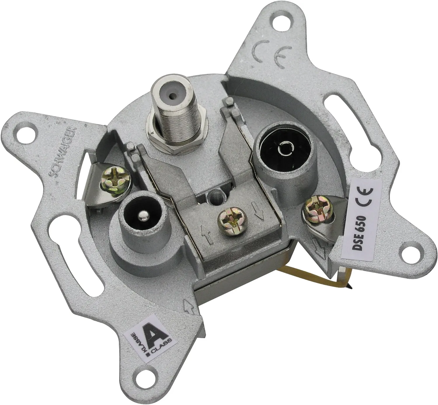 SCHWAIGER Presa Antenna Singola 2,5 dB terminale