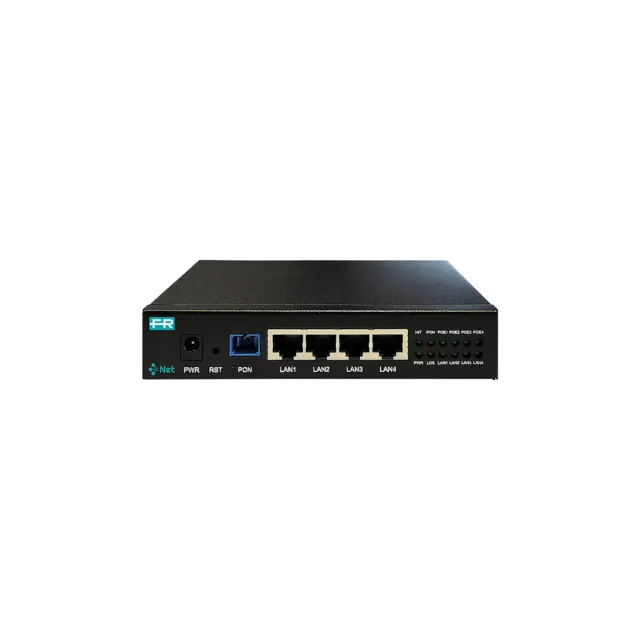 Fracarro ONTG-4GP-S ricevitore ottico GPON PoE 4 porte