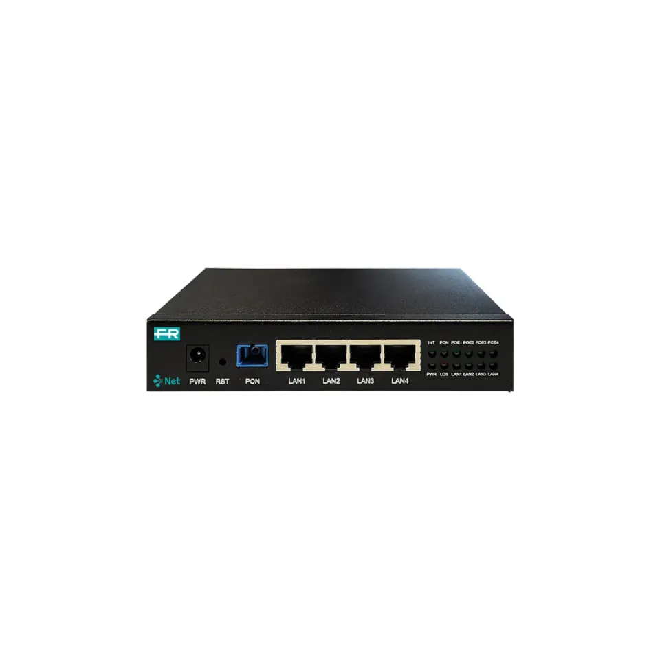 Fracarro ONTG-4GP-S ricevitore ottico GPON PoE 4 porte
