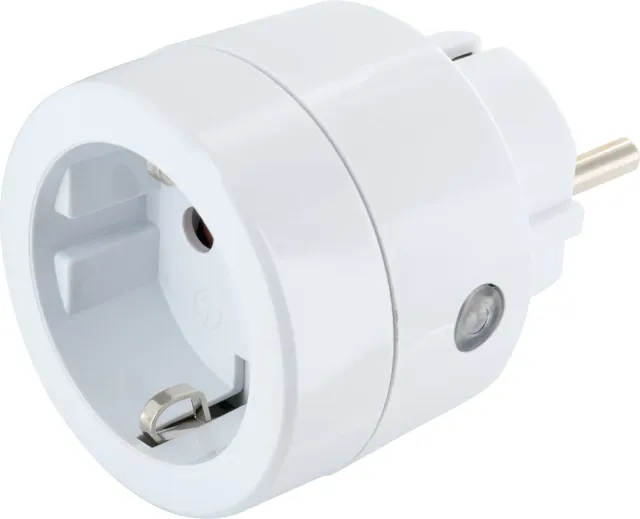SCHWAIGER Presa smart WiFi interno 16A bianca