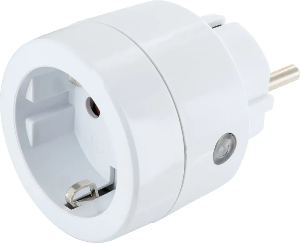 SCHWAIGER Presa smart WiFi interno 16A bianca