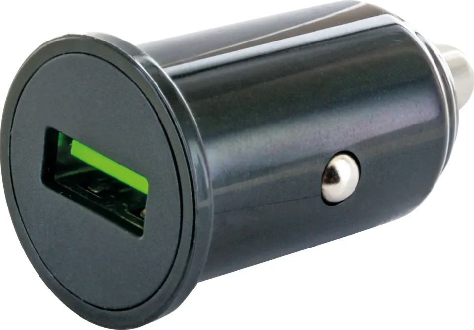 Schwaiger caricabatterie auto USB-A Quick Charge 3.0 nero
