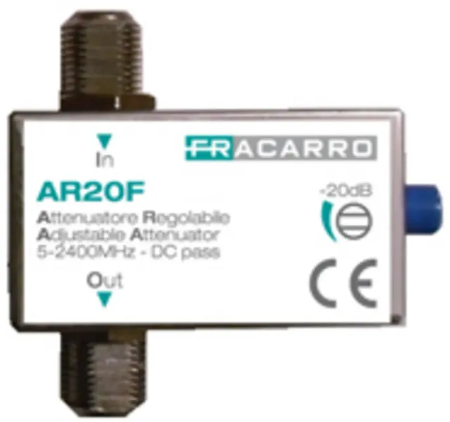 Fracarro AR20F attenuatore 20dB connettore F DC