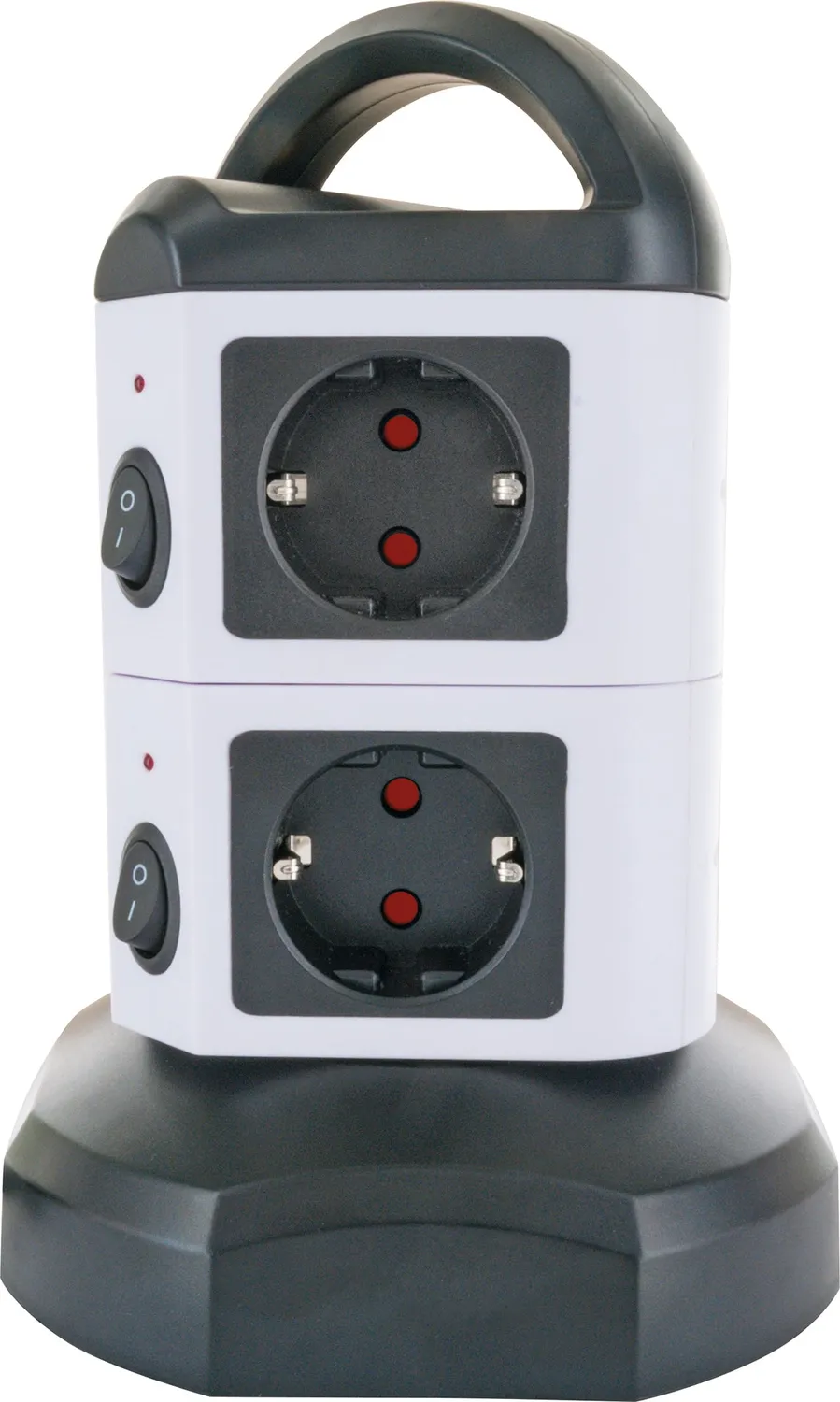 Schwaiger Torre Presa 7 Vie + USB-A Cavo 1,8 m
