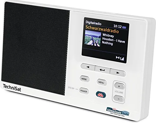 TechniSat DIGITRADIO 215 radio portatile nera DAB+ display
