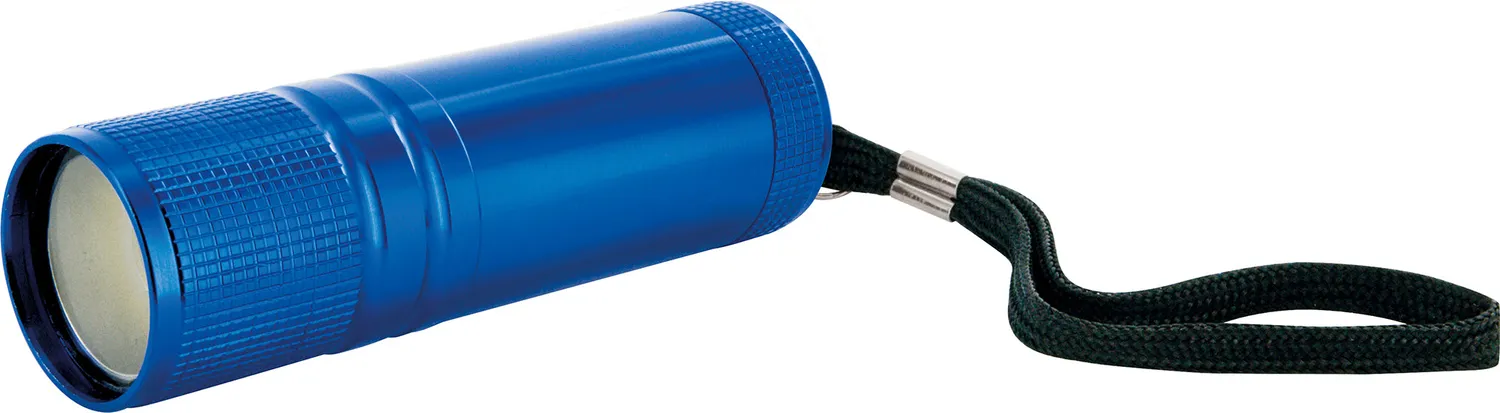 Schwaiger torcia LED COB tascabile blu 90 lumen