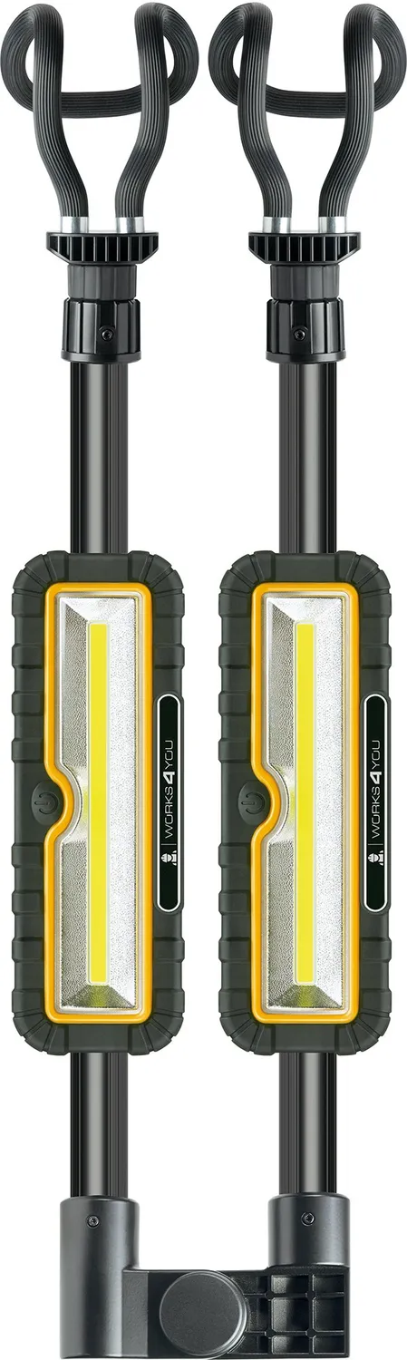SCHWAIGER faro lavoro LED doppio con power bank