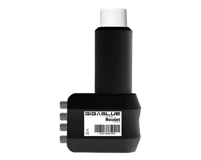 GigaBlue Ultra Rocket Quad LNB 4 uscite 0,1dB