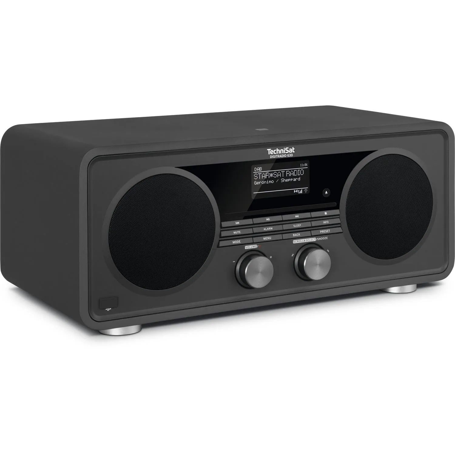 TechniSat DIGITRADIO 630 radiosveglia DAB+ antracite