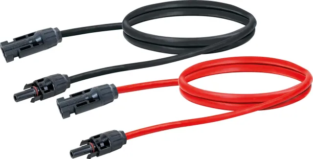 Schwaiger Prolunga Solare DC 1 m Set 2 Cavi IP67